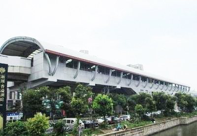 上海轨道交通11号线嘉定城北车站和停车场